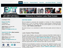Tablet Screenshot of gastonlake.com